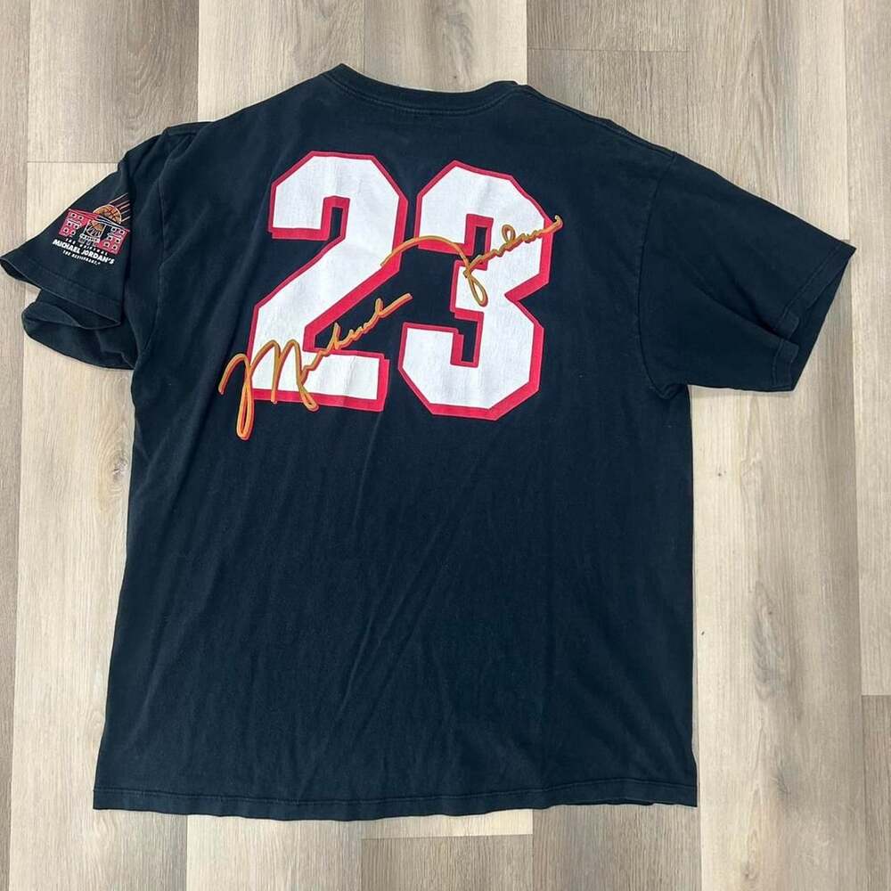Nike Michael Jordan 23 T-Shirt Size XL Vintage Black Made in USA